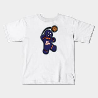 Phoenix Suns Gingerbread Man Kids T-Shirt